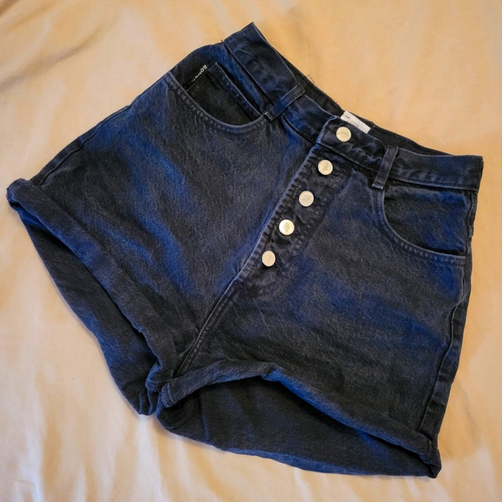 Vintage Bongo High Waisted Jean Shorts